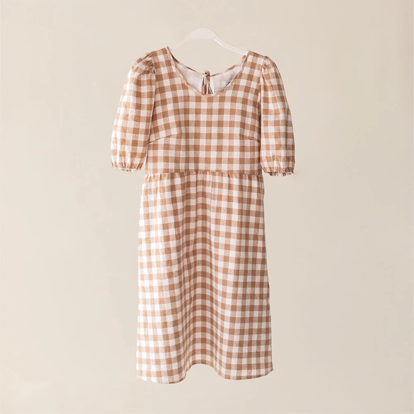 Jillian Harris Dresses & Skirts - North Kinder The Jilly Box Gingham Babydoll Dress - Size XL